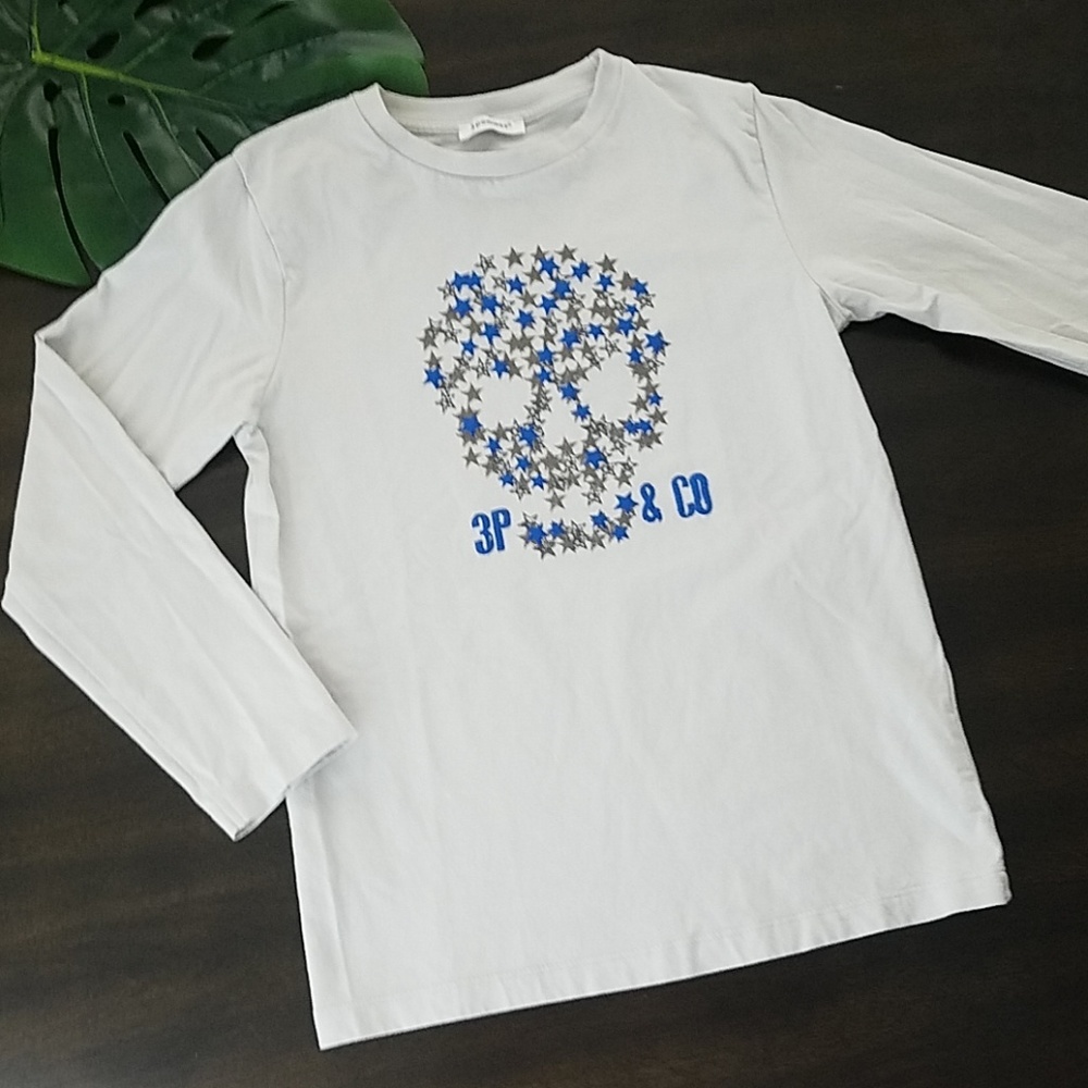 3POMMES skull shirt